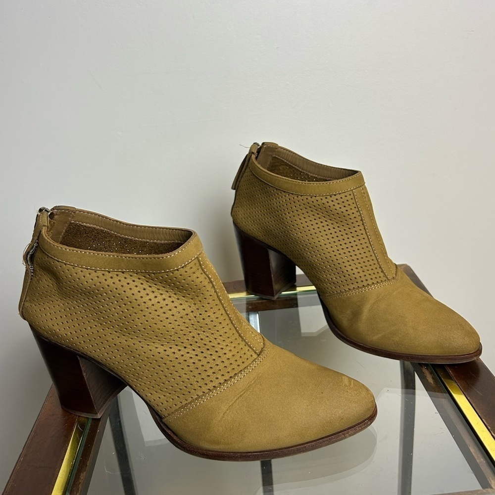 Chocolat Blu 39-Us 8.5 Ankle boots Soft Leather Brown light Western Cowgirl